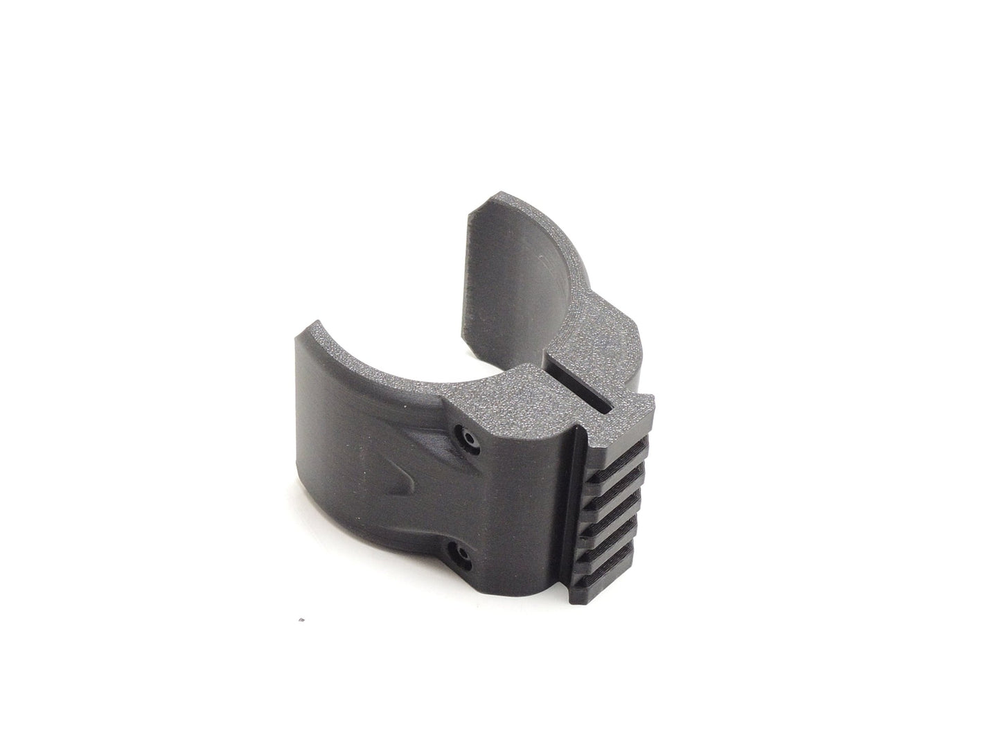 AIRGUN CARBON BOTTLE TANK CLAMP WITH PICATINNY RAIL 61mm