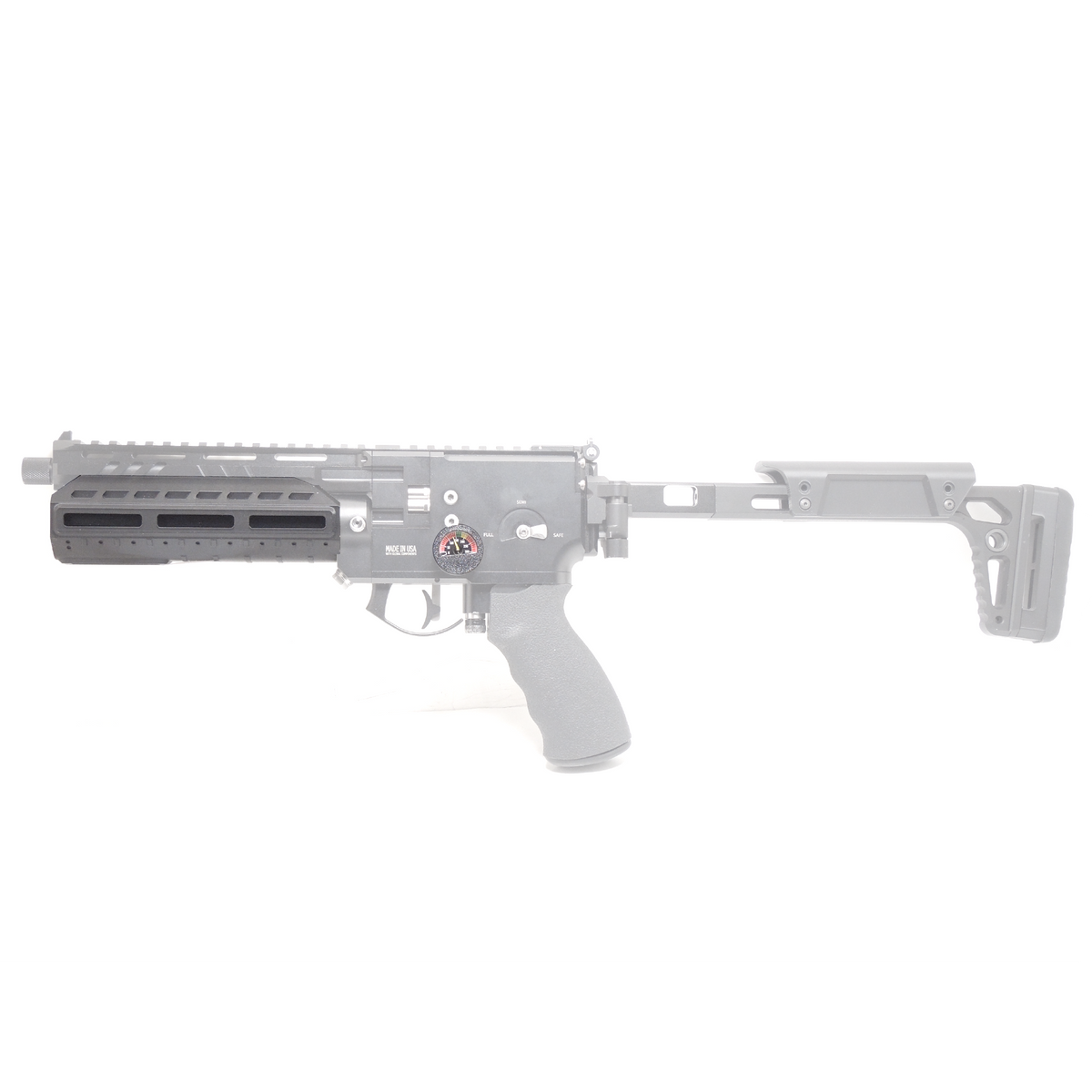 Western Mordax airgun with Handguard upgrade