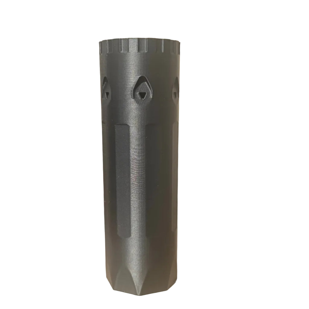 Bravo3D MANTIS 1/2-20 airgun moderator with flow-through design